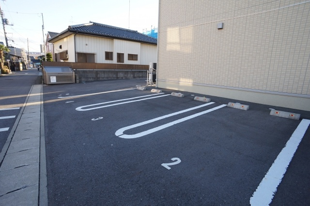 ベルクレストの駐車場