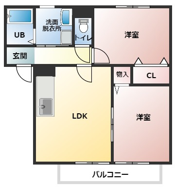 サークルレイクの間取り