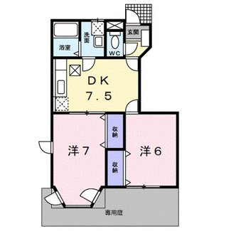 【間取り】 | アルバ・ソーレⅠ
