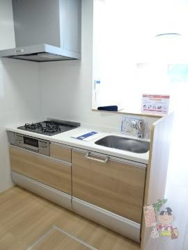 グラシューヴェルジェ　Ａのキッチン|システムキッチン