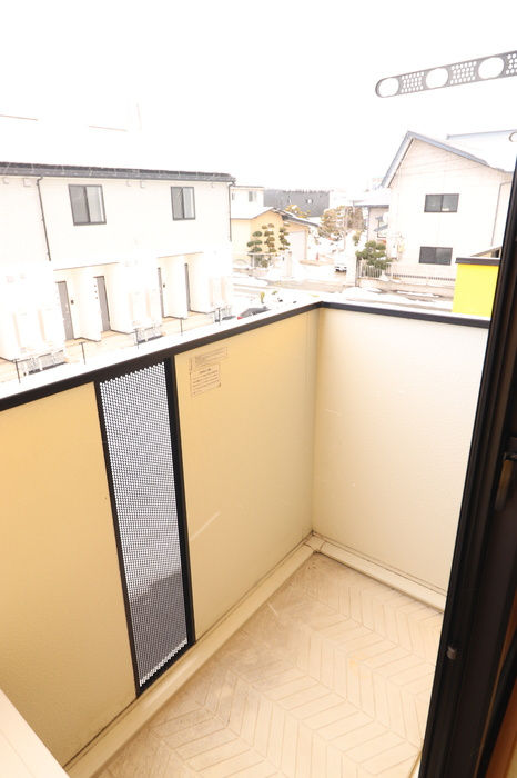 さくらヒルズのバルコニー