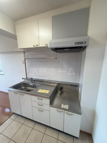 久留米市東合川８丁目の賃貸マンションのキッチン|きれいなキッチンです