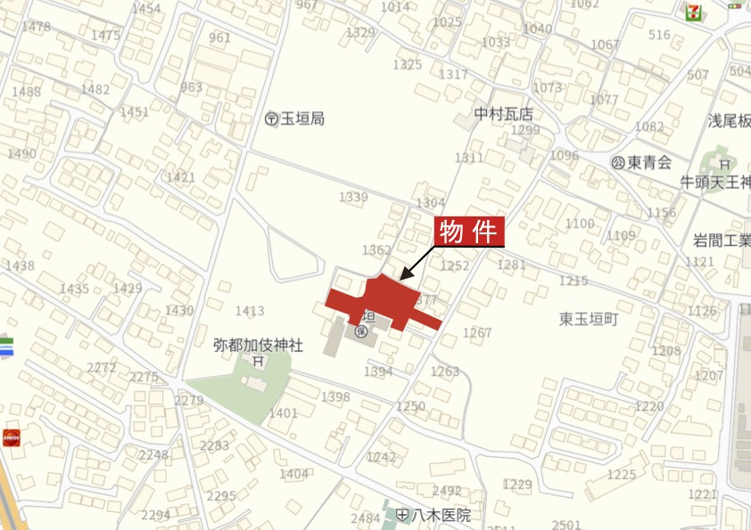 鈴鹿市東玉垣町《ガーデンヒルズ東玉垣Ⅲ 全6区画》の地図|詳細Map