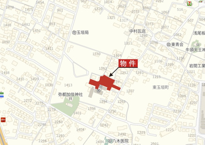 【地図】 | 鈴鹿市東玉垣町《ガーデンヒルズ東玉垣Ⅲ 全6区画》 | 詳細Map