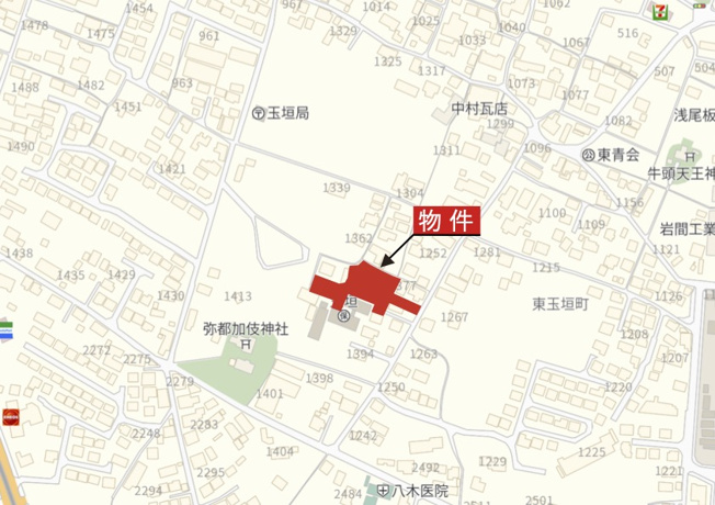 【地図】 | 鈴鹿市東玉垣町《ガーデンヒルズ東玉垣Ⅲ 全6区画》 | 詳細Map