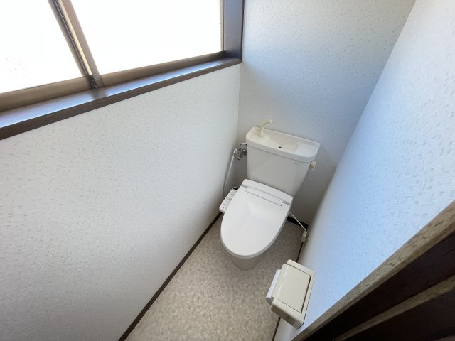 みずほ台貸家のトイレ|※残置物となります
