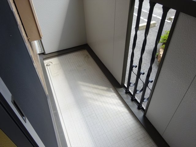 ニーナ　A棟のバルコニー