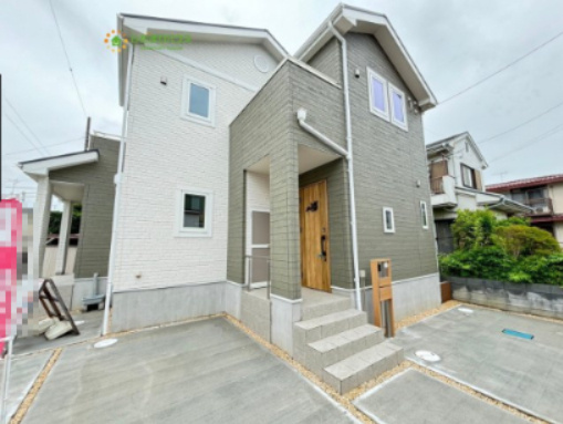 熊谷市上之　P3　新築一戸建て　いろどりアイタウン　01の外観