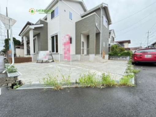 熊谷市上之　P3　新築一戸建て　いろどりアイタウン　01の駐車場