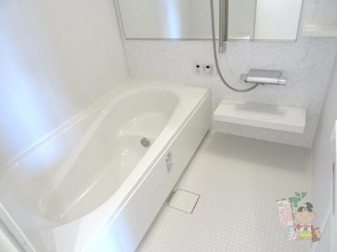 ソレイユ弐番館の浴室|バス