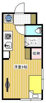 コーポ笹出の間取り
