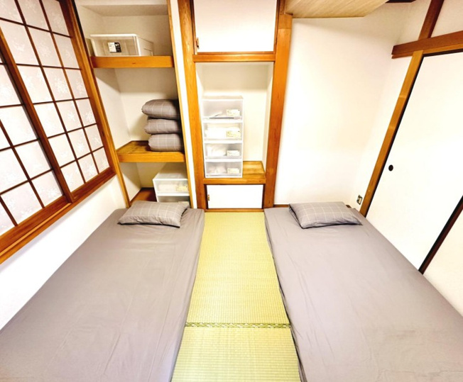 【和室】 | ベルメゾン池袋高知ビル | モダンな色合いの和室。