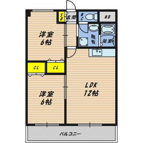 【間取り】 | 鶴見緑地道端マンション