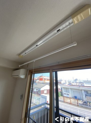【設備】 | セジュールたかなわⅢ | 室内物干し