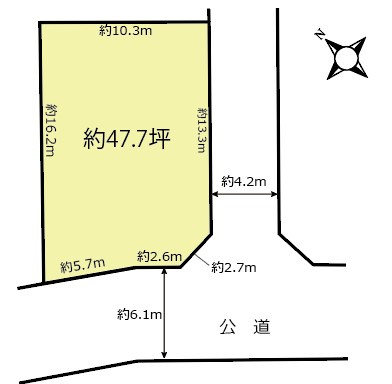 『箕田』約47坪 北鴻巣駅12分