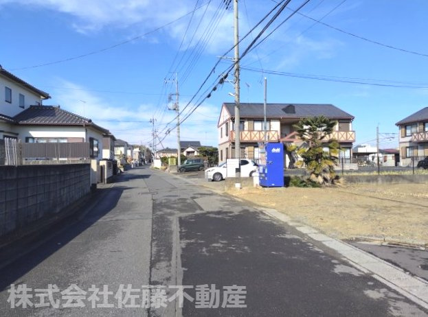 『北鴻巣駅』西口12分。南東・南西の角地47坪の前面道路含む現地写真|2025年12月1日撮影