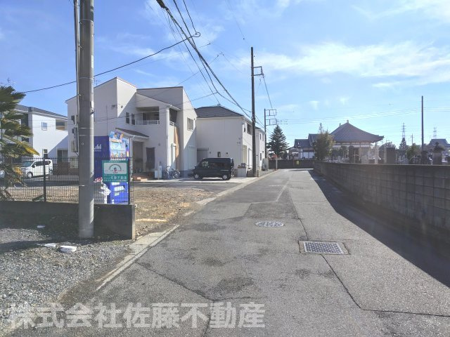 『北鴻巣駅』西口12分。南東・南西の角地47坪の前面道路含む現地写真|2025年12月1日撮影