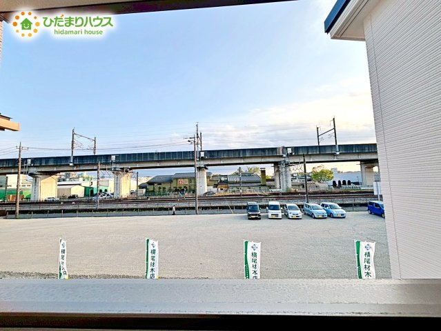 熊谷市石原　第7期　新築一戸建て　ワイウッドコート　02の展望|前面に建物がないので開放感があります！