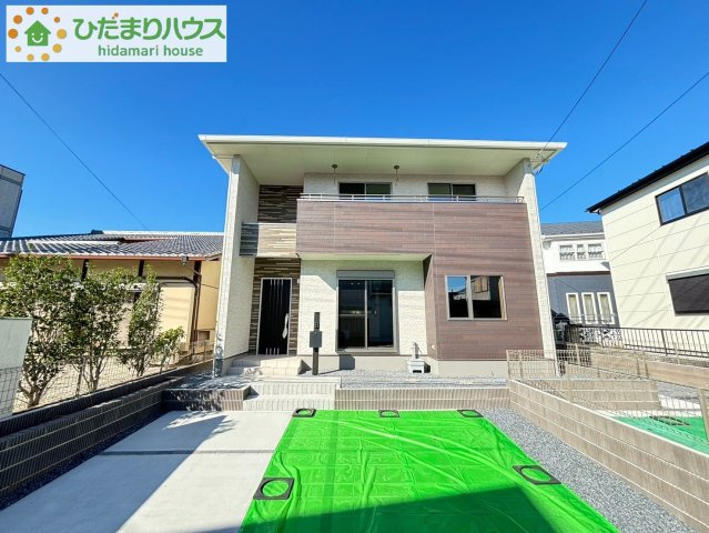 熊谷市石原　第5期　新築一戸建て　クライン　02の外観|南向きにつき日当たり良好☀