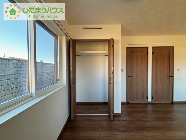 日立市久慈町５丁目　新築戸建の収納|各居室にはしっかりと収納を完備！