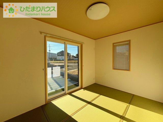 日立市久慈町５丁目　新築戸建の和室|赤ちゃんスペースや客間など、多彩な用途で使用できる和室☆