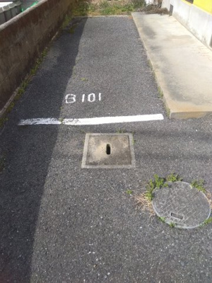 【駐車場】 | STハイツB