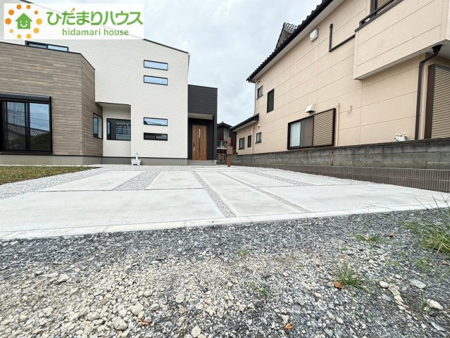 熊谷市石原　第6期　一戸建て　クライン　01の駐車場|並列2台分の駐車スペースあり♪
