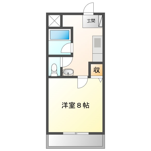 レジデンス田町の間取り