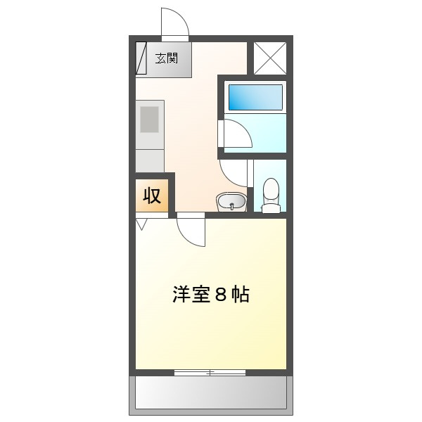 レジデンス田町の間取り