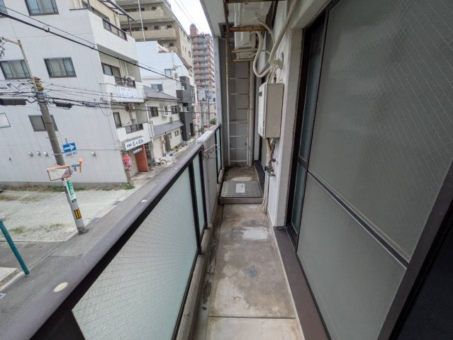 ヴェルビュ桜町のバルコニー