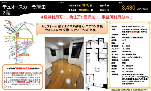 デュオ・スカーラ蒲田のその他共用部分