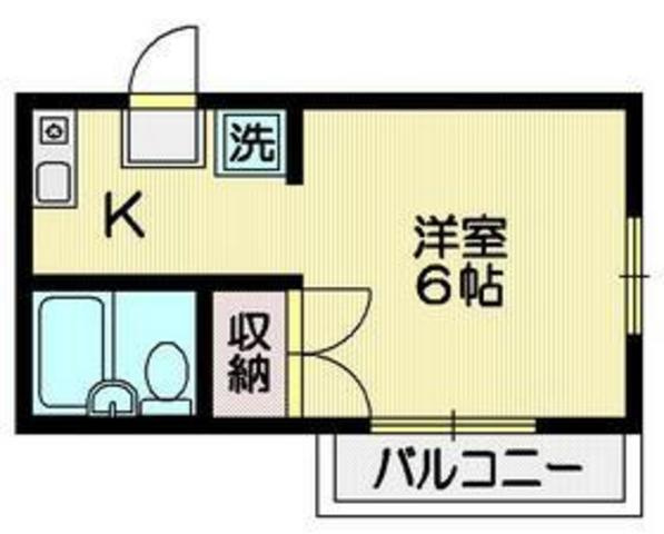 メゾン・ド・咲智の間取り|★2面採光の明るいお部屋です★