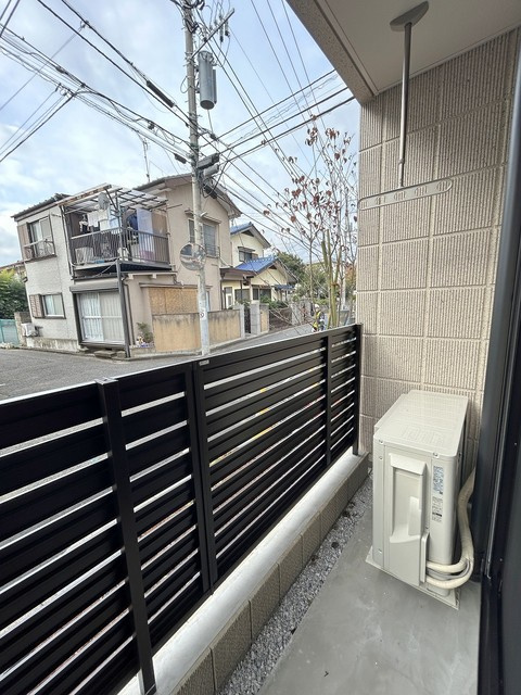 クレール　メゾン　橘のバルコニー