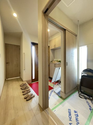 【玄関】 | 深谷市上柴町東3丁目　戸建住宅 | ≪2号棟≫
現地(2025年1月撮影)