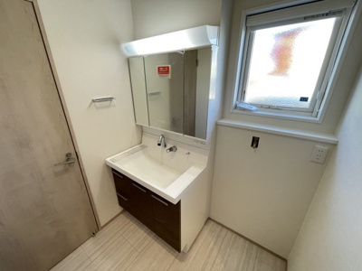【独立洗面台】 | 深谷市上柴町東3丁目　戸建住宅 | ≪2号棟≫
現地(2025年1月撮影)