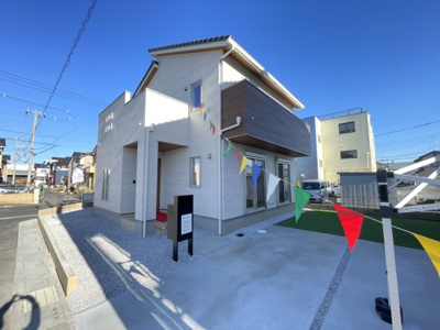 【外観】 | 深谷市上柴町東3丁目　戸建住宅 | ≪2号棟≫
現地(2025年1月撮影)