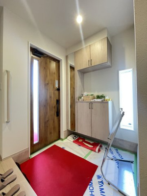 【玄関】 | 深谷市上柴町東3丁目　戸建住宅 | ≪2号棟≫
現地(2025年1月撮影)