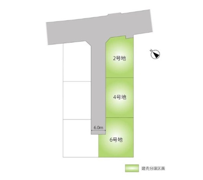 【区画図】 | 深谷市上柴町東3丁目　戸建住宅
