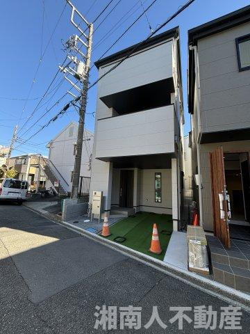 茅ヶ崎市若松町新築戸建ての前面道路含む現地写真|前面道路含む現地写真です