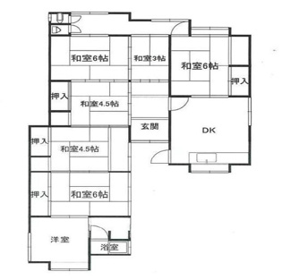 【間取り】 | 近江八幡市末広町　中古戸建