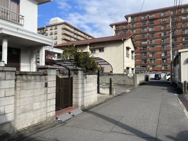 浜ノ町　戸建の前面道路含む現地写真