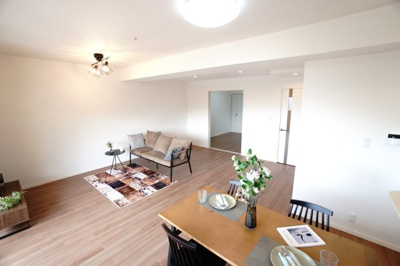 【居間・リビング】 | 【上質リノベ】ヴェルディ府中ガーデンヒルズ | 室内（2025年4月19日9：00頃）撮影