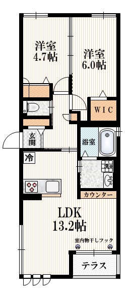 アーベントレーテの間取り