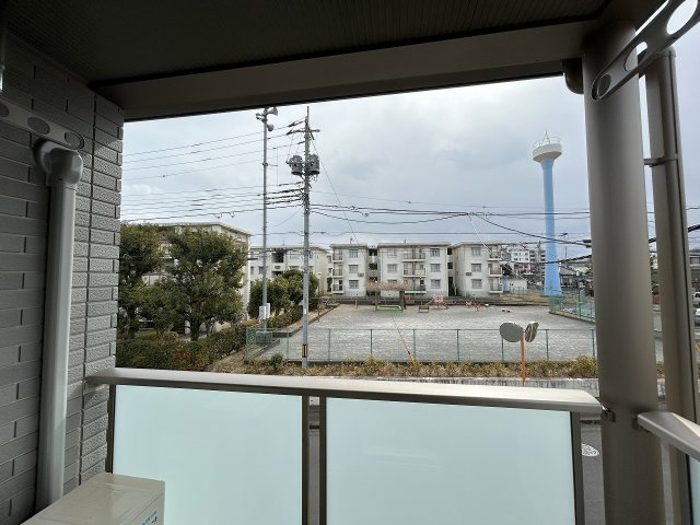 東村山市秋津町５丁目のアパートの展望