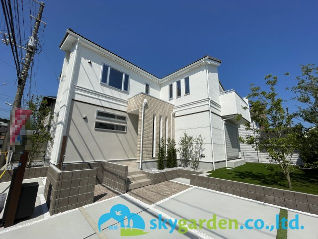 鎌倉市稲村ガ崎5丁目　新築戸建　全1棟1号棟の外観|稲村ガ崎の新築一戸建て　