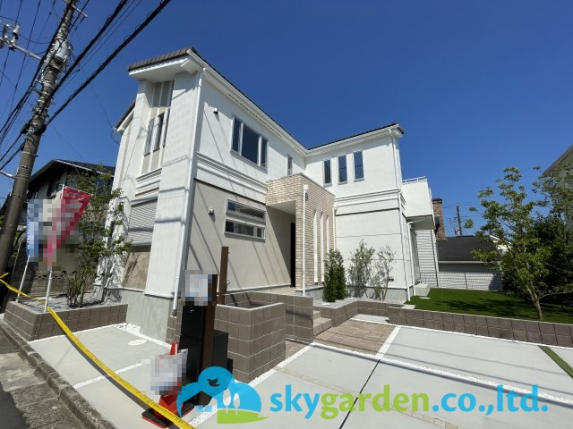 鎌倉市稲村ガ崎5丁目　新築戸建　全1棟1号棟の外観|内覧ご予約受付中