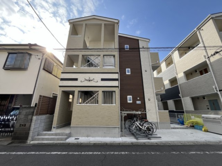 祝　成約済み　【八王子市　収益物件】八王子市　千人町　一棟アパートの外観|JR中央線西八王子駅まで徒歩５分。八王子市千人町　投資・収益物件