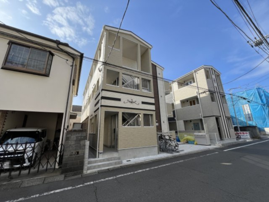 祝　成約済み　【八王子市　収益物件】八王子市　千人町　一棟アパートの外観|八王子市千人町　投資・収益物件