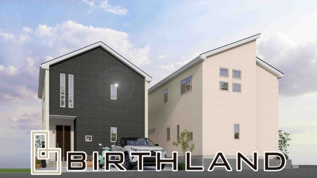 郡山市台新一丁目　GRAFARE　全2棟の外観パース|完売いたしました！