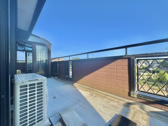 那珂郡東海村中古物件のバルコニー